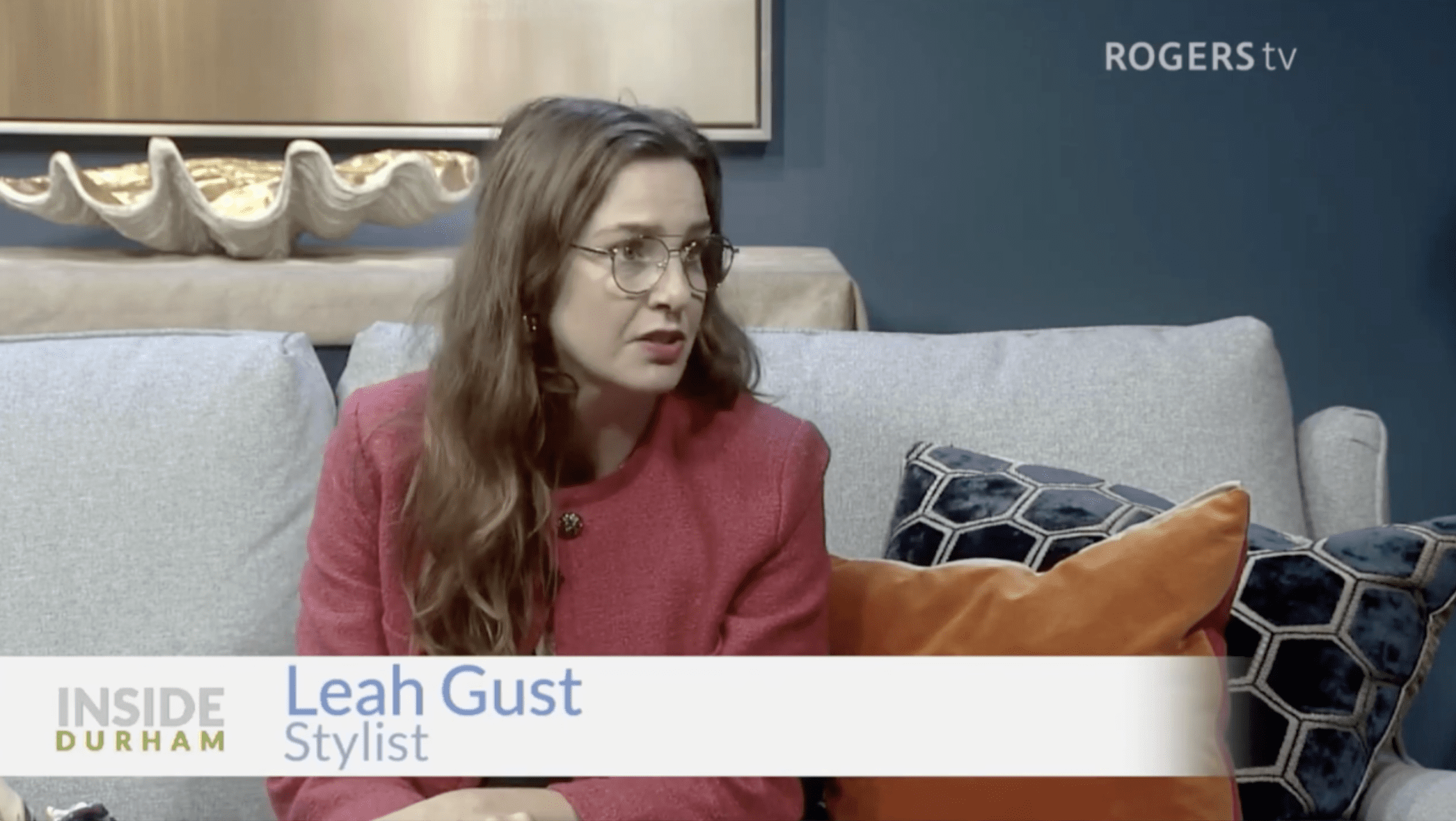 Stylist Leah Gust appears on TV Fashion Segment